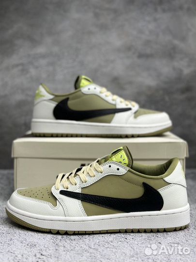 Travis Scott x Air Jordan 1 Low Golf 'Olive'