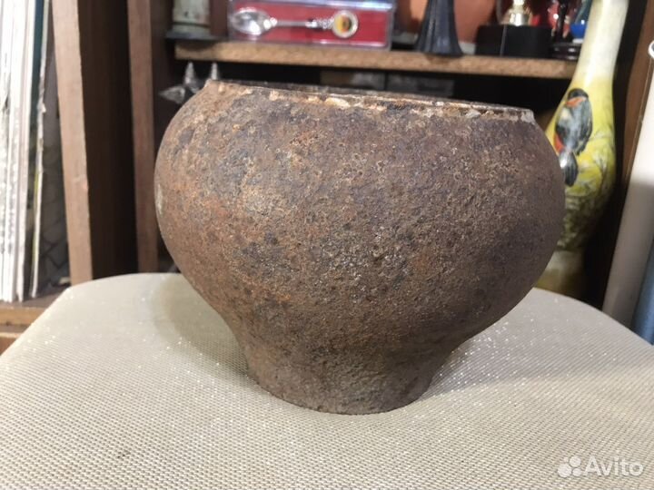 Чугунный чугунок тяжелый СССР