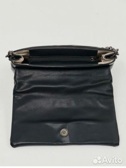 Сумка через плечо вечерняя чёрная