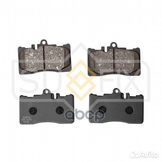 Колодки тормозные дисковые перед прав/лев S