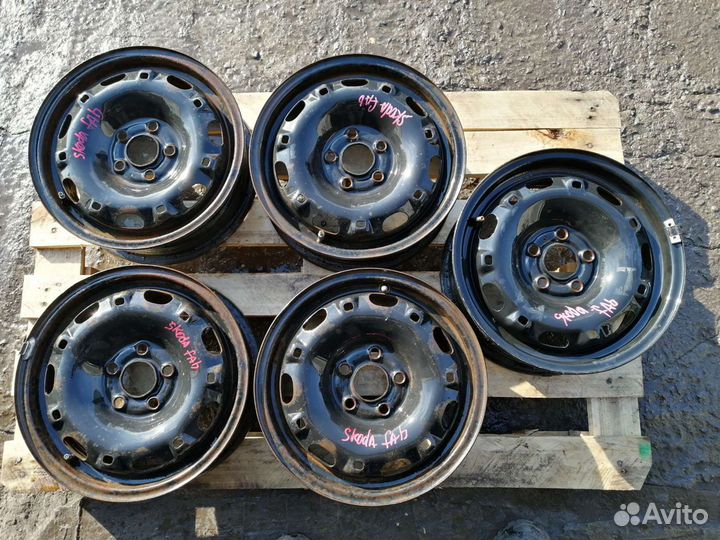 Диски skoda fabia r 14 5*100