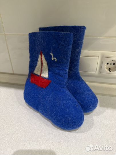 Валенки детские на мальчика 25