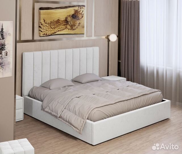 Кровати с матрасом и подъемным механизмом