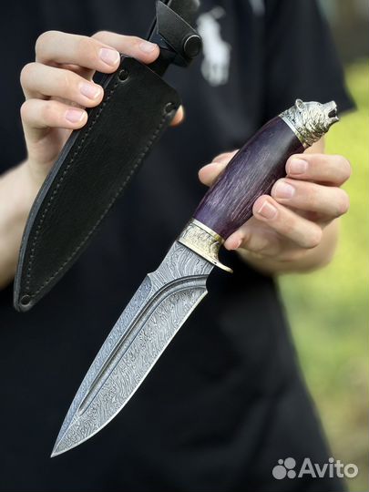 Нож медведь