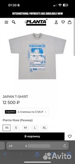 Футболка planta rosa