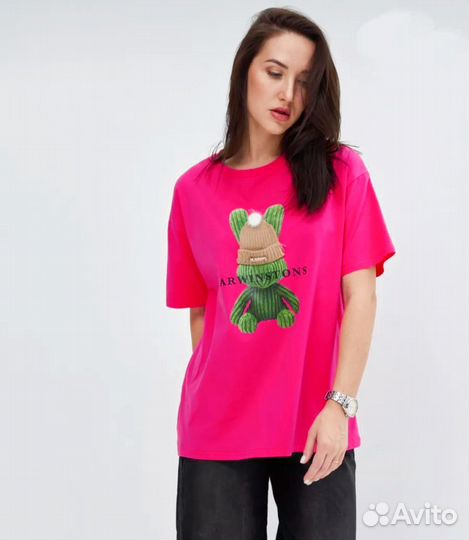 Футболка оверсайз из хлопка