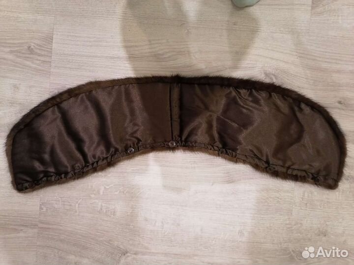 Меховой воротник песец