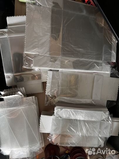 Короба с прозрачной крышкой