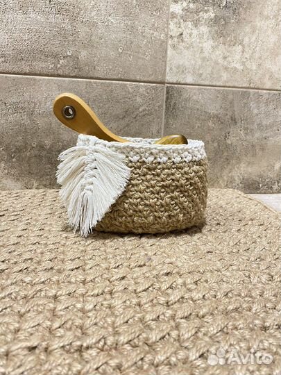 Ковер из джута массажный