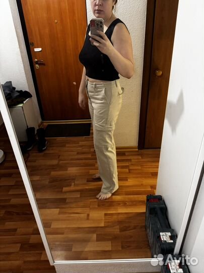 Брюки карго размер 48