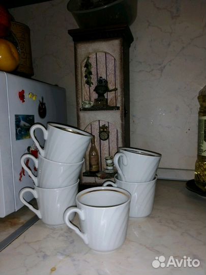 Чайные чашечки 6шт