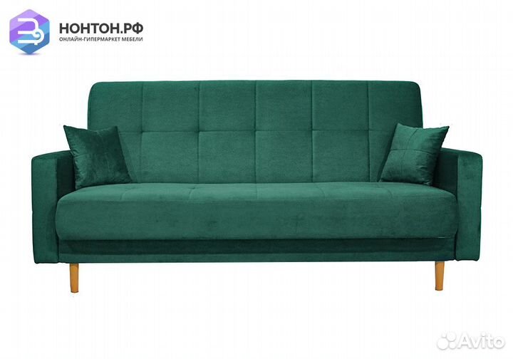 Диван книжка Фиеста зеленый