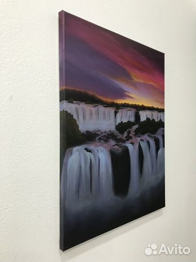 Картина маслом, 2 штуки