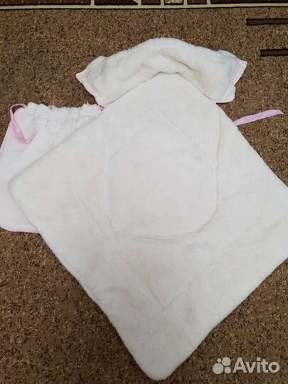 Конверт на выписку для девочки зимний