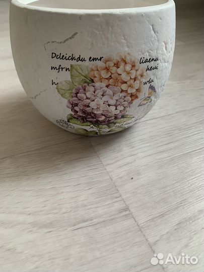 Горшок керамический для цветов