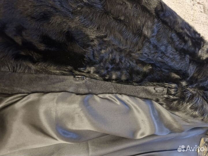 Шуба из козлика натуральная
