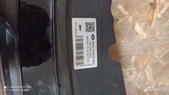 Фара левая Range Rover