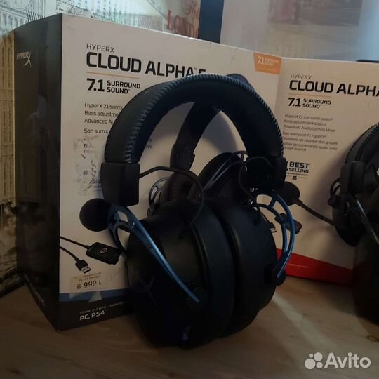 Игровые наушники Hyperx Cloud Alpha S