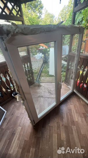 Пластиковое окно бу
