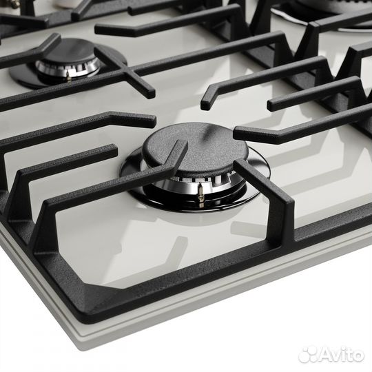 Варочная панель газовая kuppersberg FG 601 W Silv