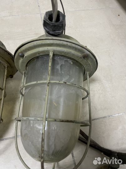 Светильник промышленный СССР