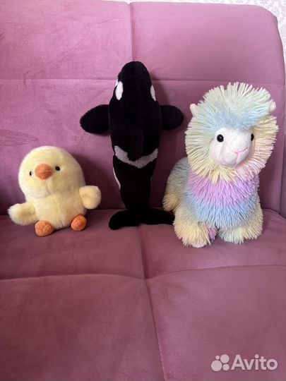 Игрушки пакетом для девочки