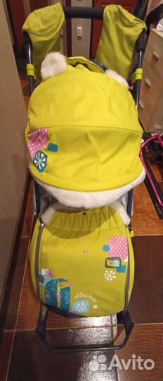 Коляска санки ника