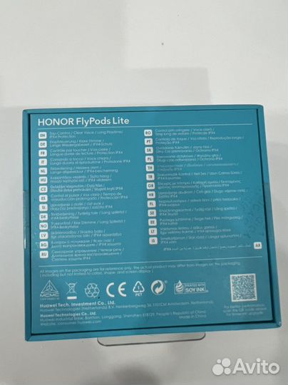 Беспроводные наушники honor flyPods Lite