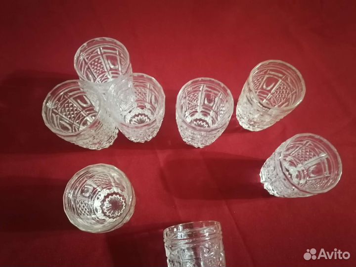 Хрустальные рюмки СССР