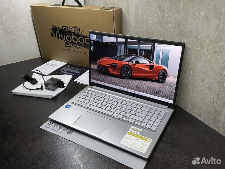 Новый 2024 Asus 15.6 ips i5-1235U 16/512GB