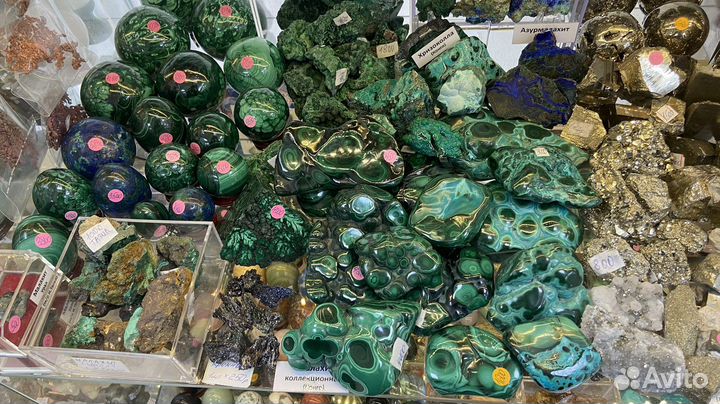 Коллекционные натуральные минералы камни