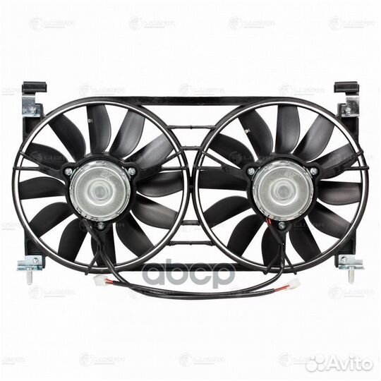 Вентилятор радиатора основного с кожухом 21213