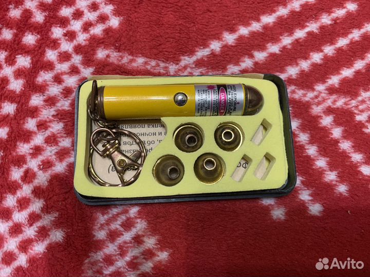 Лазерная указка с насадками