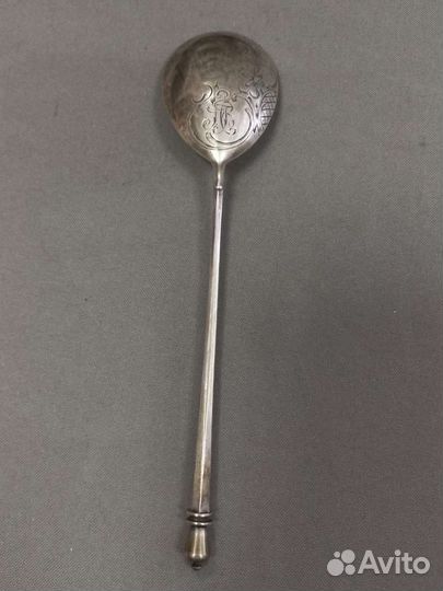 Ложка для икры серебро 84 пр Царская Россия