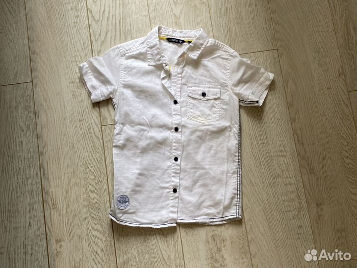 Рубашка для мальчика 3 штуки 128
