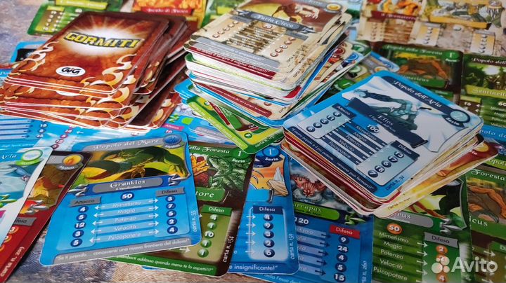 Карточки Gormiti