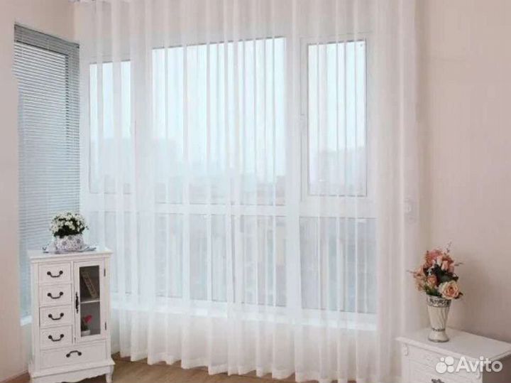 Тюль готовая цена за всю 5 м