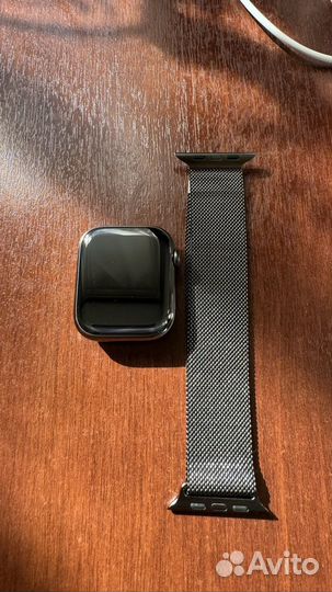 Часы apple watch 7 45 mm stainless steel