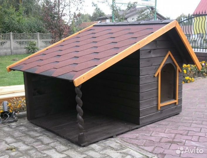 Собачья будка, вольер для собаки