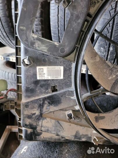 Вентилятор охлаждения на Шевроле Малибу