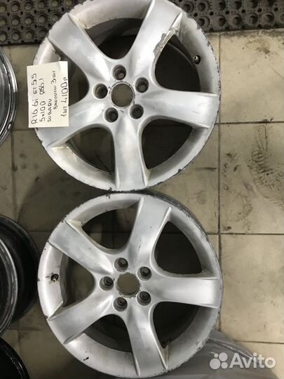 R16. J6. Et55 5-100 56,1mm Subaru