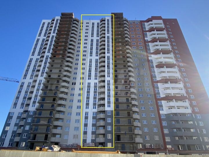 1-к. квартира, 35,1 м², 17/26 эт.