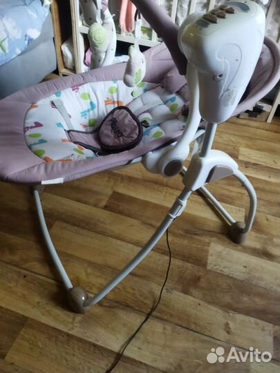 Детские электронные качели