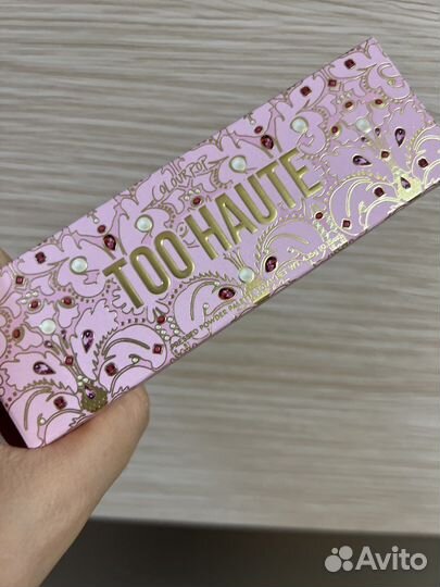 Палитра теней colourpop too haute