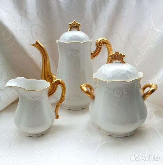 Кофейный сервиз Limoges на 10 персон