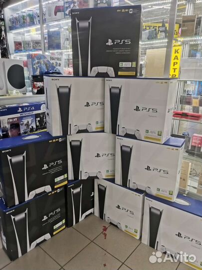 Sony PlayStation 5 Ps5 (BLU-RAY привод) рст