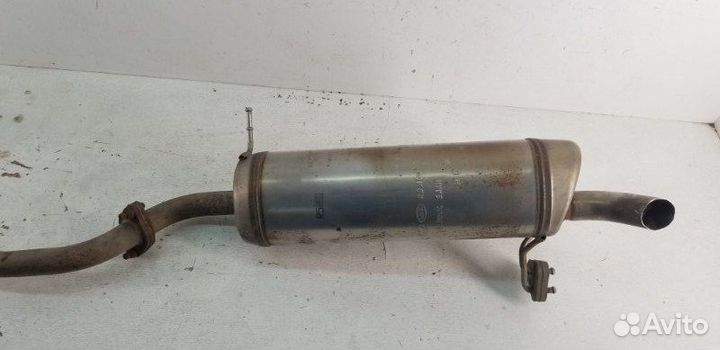 Глушитель задний Hyundai Solaris 1 2011-2017