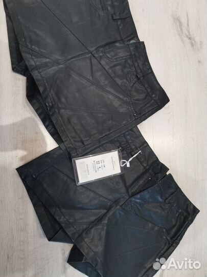 Шорты новые кожа