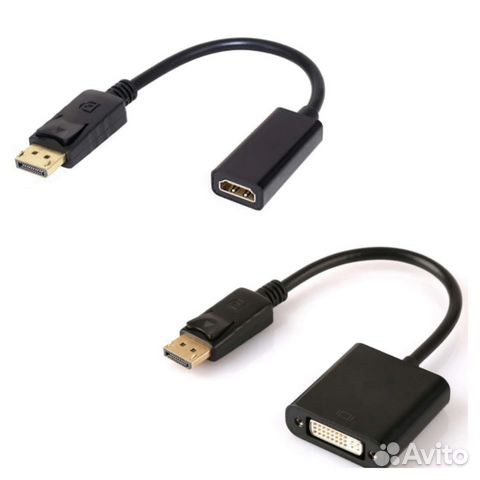 Переходник Hdmi, Dp, Dp - Hdmi