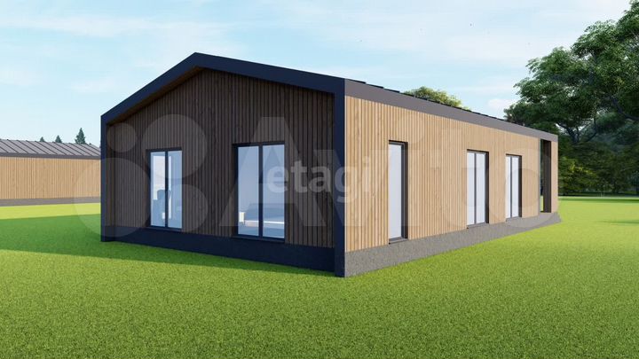 Дом 113 м² на участке 9,1 сот.